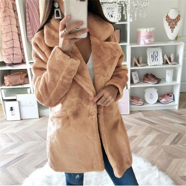 

women's wool & blends autumn coat women zuppy sweater winter warm cotton outwear jacket cardigan, Black