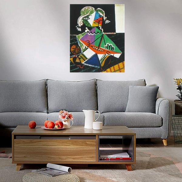 

pablo picasso maya with boat home decoration handcrafts /hd print oil painting on canvas large wall art canvas picture 210225