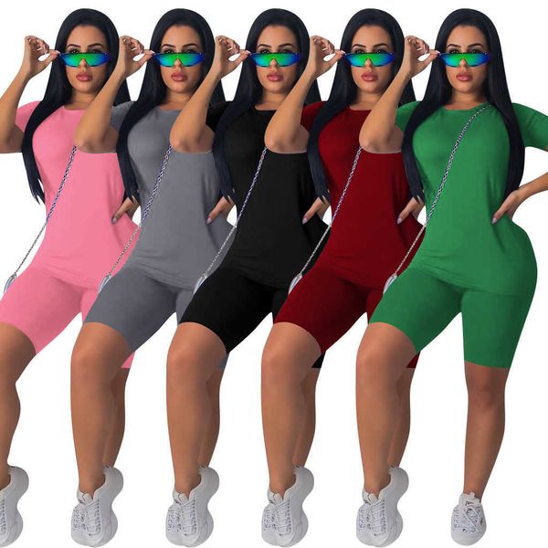 2020 Women Set Set Summer Tracksuits Tops Shorts костюм для двух частей Night Club Party 2 Pcs Beach Wear Street Outfits Y0719
