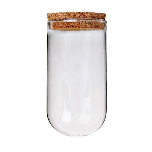 

vases transparent mini glass bottles jar bottle with corks, 15 x 8 cm
