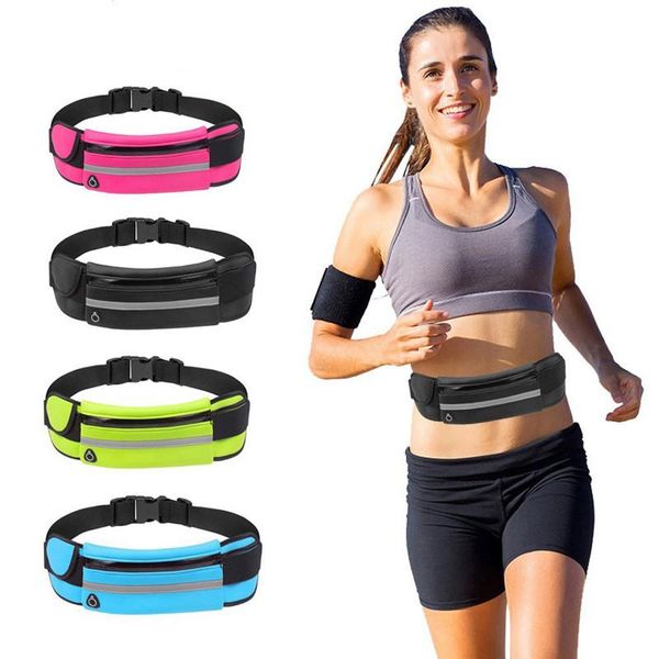 

reizen multifunctionele sport pocket mini fanny pack voor mannen vrouwen draagbare handige usb taille waterdichte telefoon tas