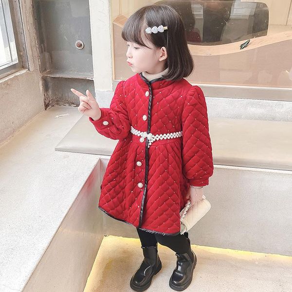 

girl's dresses hylkidhuose autumn baby girls dress, Red;yellow