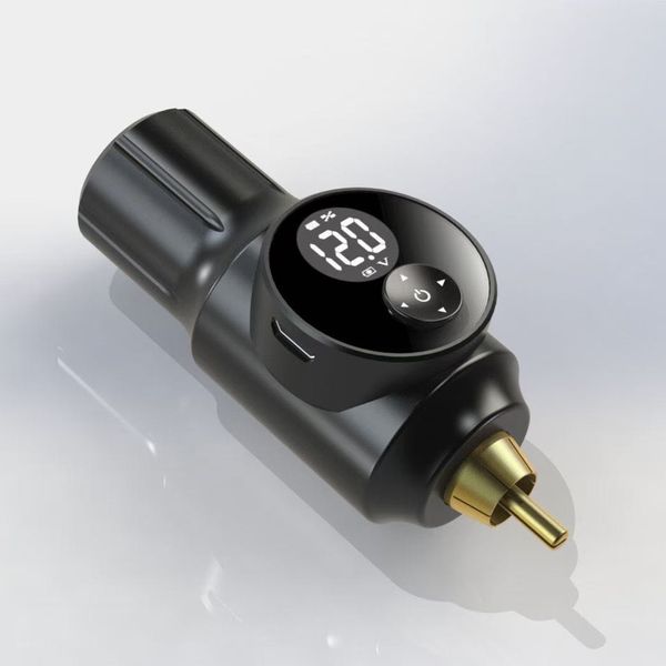 

Mini Wireless Tattoo Power Supply RCA Connector for Rotary Pen Machine