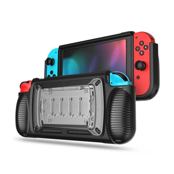

game controllers & joysticks for switch case tpu grip protective cover detachable joycon controller handle shell