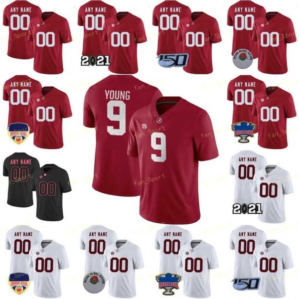 

custom ncaa college alabama football jersey 31 will anderson jr. 41 chris braswell 1 mckinstry 7 ja'corey brooks 17 agiye hall 13 tagov, Black