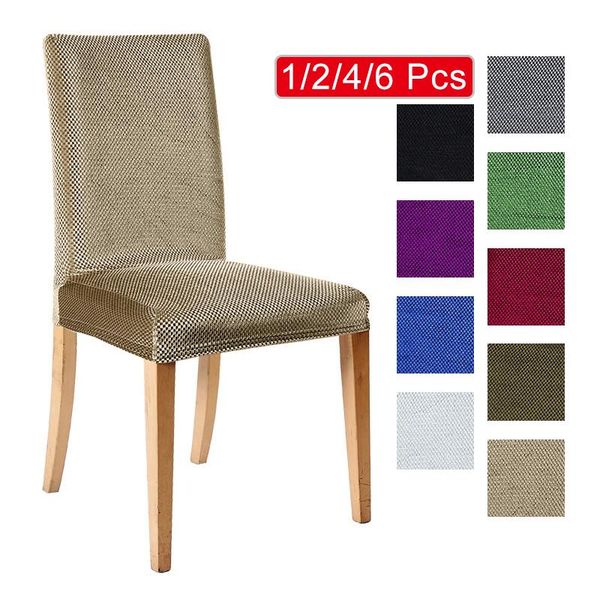 

1/2/4/6 pcs shiny velvet fabric universal size chair cover spandex stretch chair covers for dining banquet house l weddings