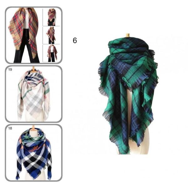 

scarves practical tassel hem casual warm shawl fashion cold-proof, Blue;gray