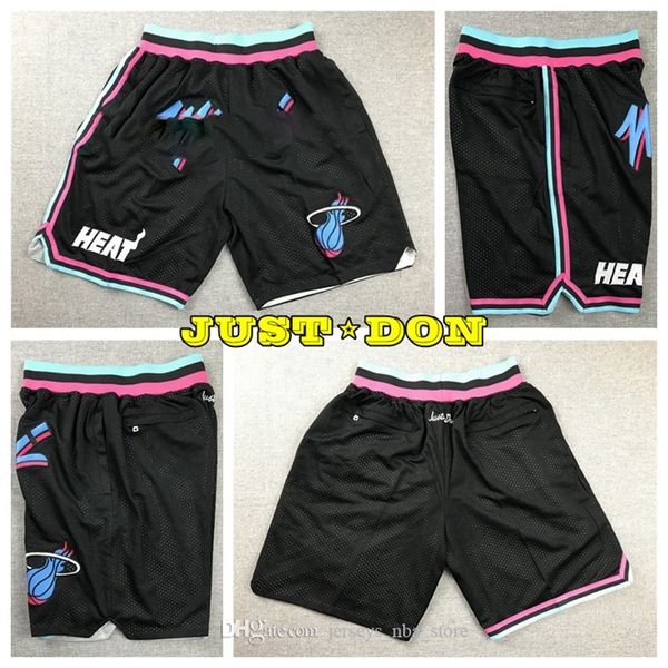 

mens just don pocket basketball shorts stitched city black edition pocket miami\rheat\rshorts lining mesh sports pocket sweatpants 02