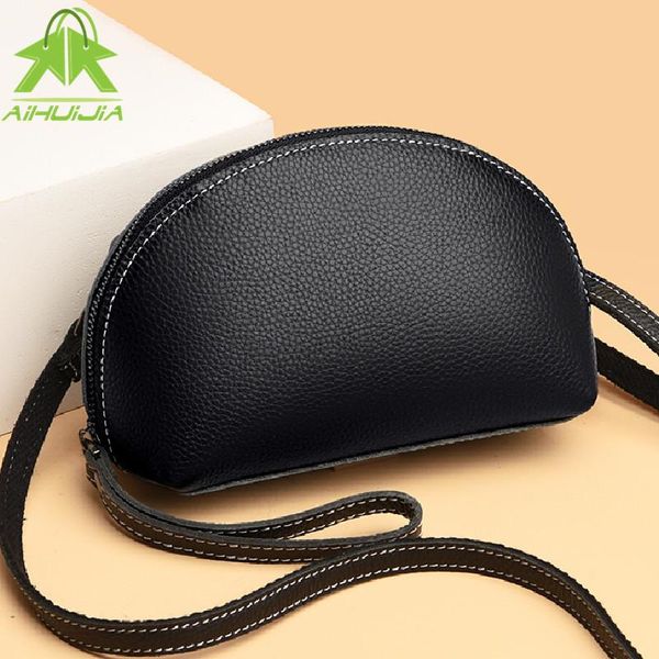 

cross body fashion mini shell bag simple solid color female handbag 2021 pu leather woman travel shoulder messenger bags