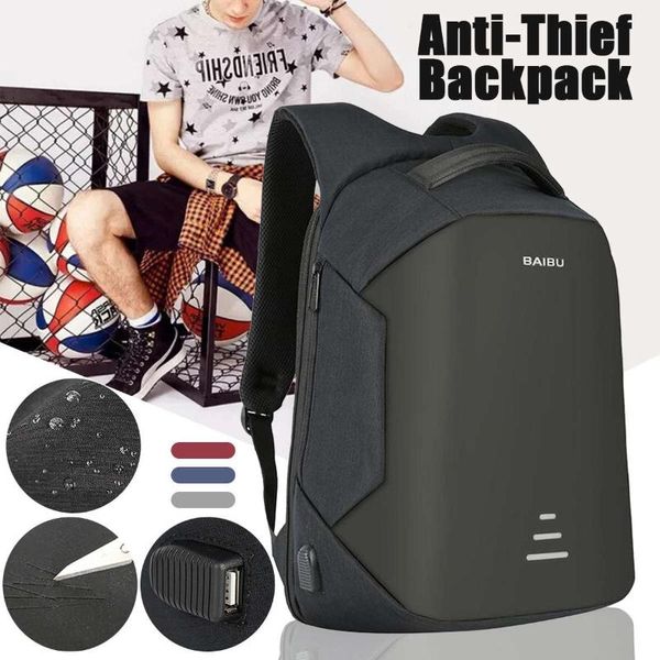 

backpack anti-theft bag 16 inch lapmen's mochila male waterproof back pack backbag large capacity school