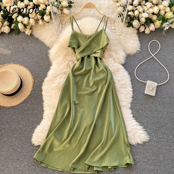 

summer holiday v neck women dresses sleeveless multicolor camis vestidos high waist hip a line long robe bohemian, Black;gray