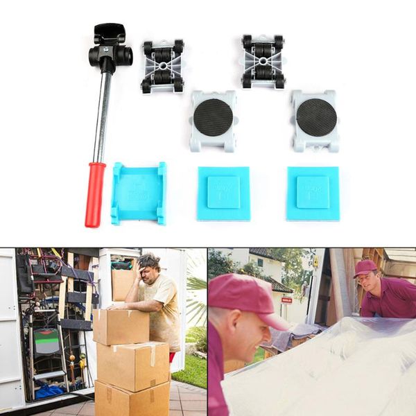 

professional hand tool sets lifter wheel mover roller bar moving heavy deviceheavy stuffs transport 4 wheels