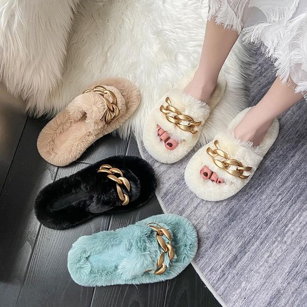 

sandals flat sandal shoe 2021 summer women's heels without outside comfort girls low fur clear fashion short plush rubber basic chai, Black