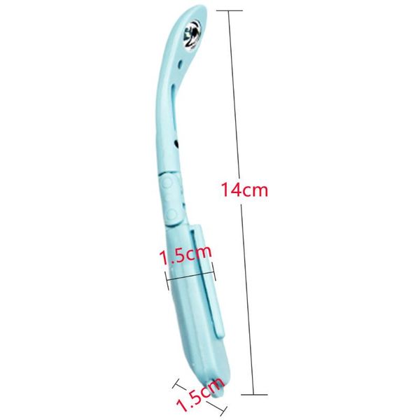 

book lights portable led reading lamp energy-saving night light with clip folder of blue/pink/black