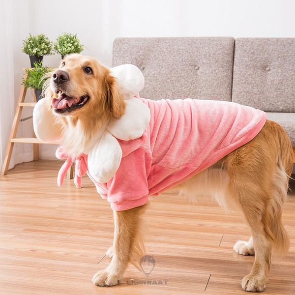 

dog apparel 3xl-7xl warm pet clothes winter autumn soft funny sunflower cute big flannel fleece pajamas for large dogs