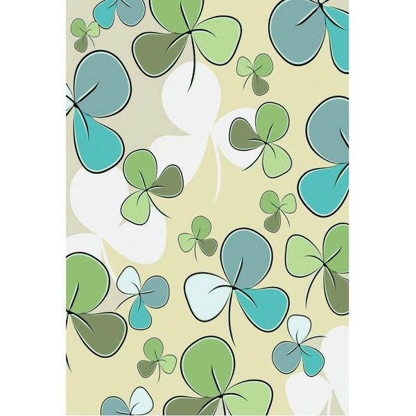 

party decoration st. patrick's day backdrop cartoon clover pography background holiday celebration po booth studio prop