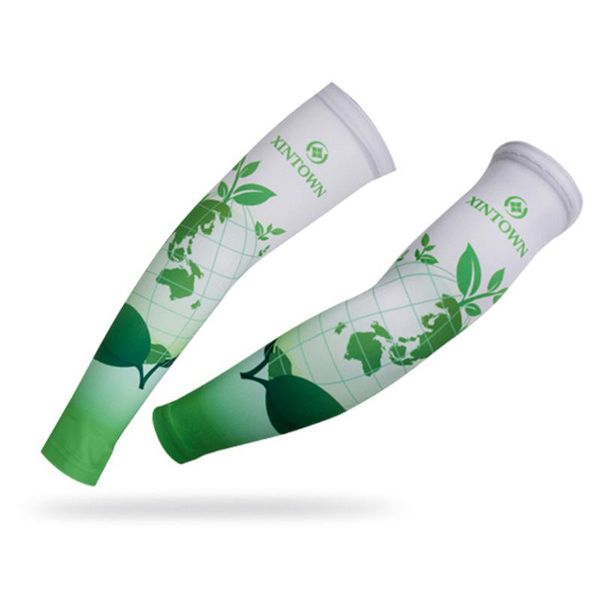 

elbow & knee pads 1pair bike arm warm kit cycling warmers bicycle riding sleeve cover cc4040, Black;gray