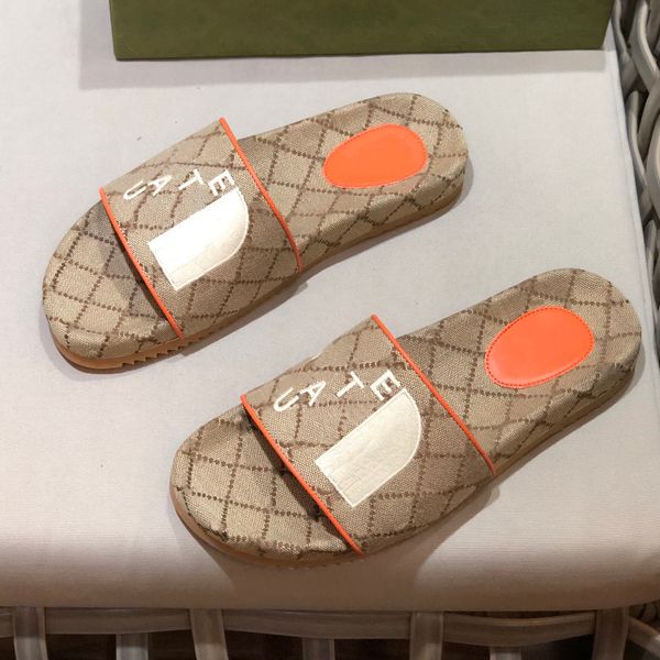 

designer men women sandals classic slippers slides platform flats shoes outdoor cool slippers fashion wide with box size eur36-eur45, Black