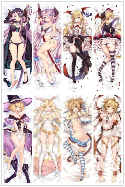 

pillow case anime dakimakura body granblue fantasy 150x50cm 100x35cm cover manga 1