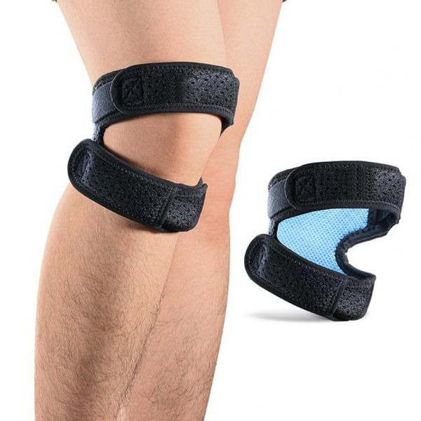 

elbow & knee pads protective gear useful adjustable support black comfortable for climbing, Black;gray