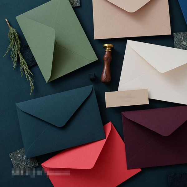 

greeting cards 20pcs 3# contracted decorous and pure color envelopes variety of colors to choose the wedding invitation card holiday