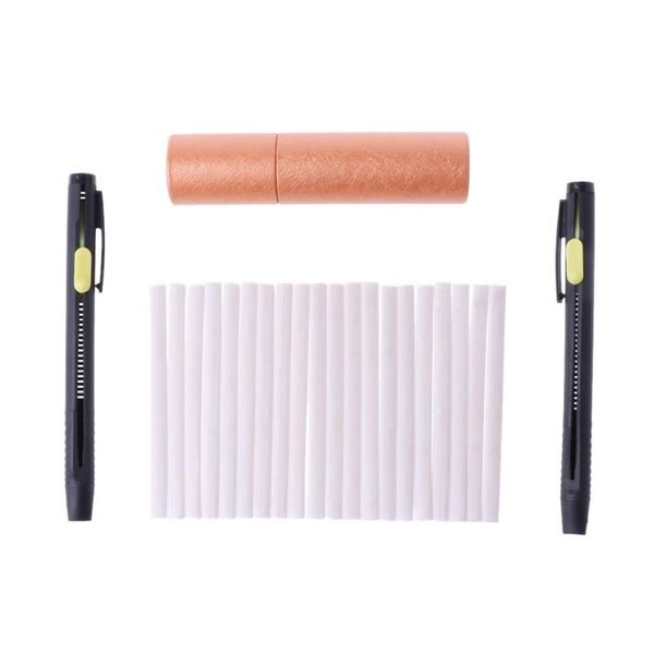 

1 set tailors chalk pen pencil dressmakers invisible marking sewing fabric cloth, Black