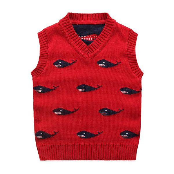 

waistcoat 1-8y baby kids clothes knitted vest woven cotton children sweaters waistcoats v-neck boys and girls pull enfants, Camo