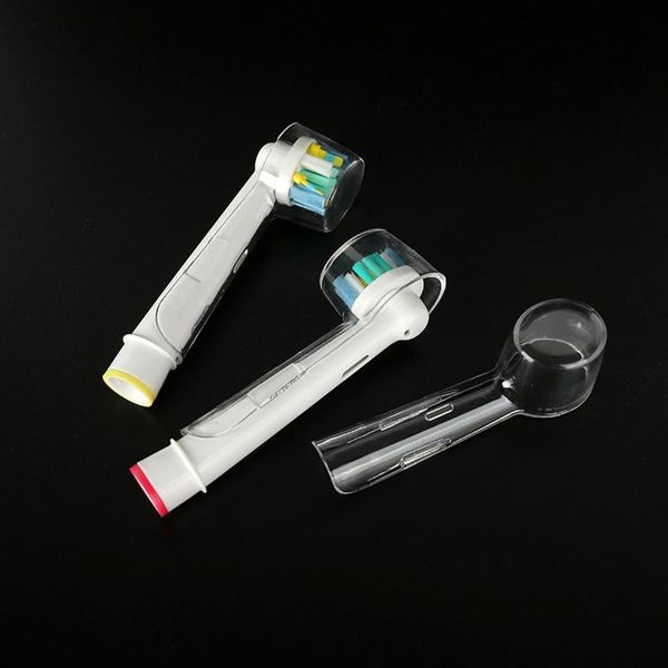 

storage bottles & jars 4pcs reusable protective case of electric toothbrush head dust-proof shell bathroom accessories oral tooth health car