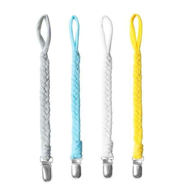 

pacifiers# baby pacifier clips chain dummy clip holder braided strap nipple soother for infant feeding
