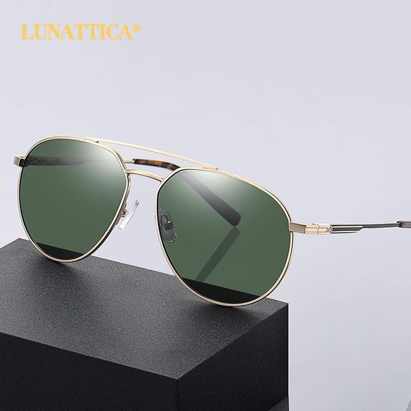 

sunglasses metal frame glasses retro polarized men style with spring hinges anti-uv400 arrival selling, White;black