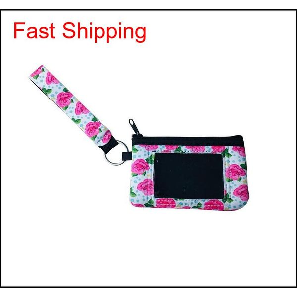 

sunflower leopard cow flower printed multifunction neoprene passport cover id card holder wristlets clutch coin wall qylvow bdebaby