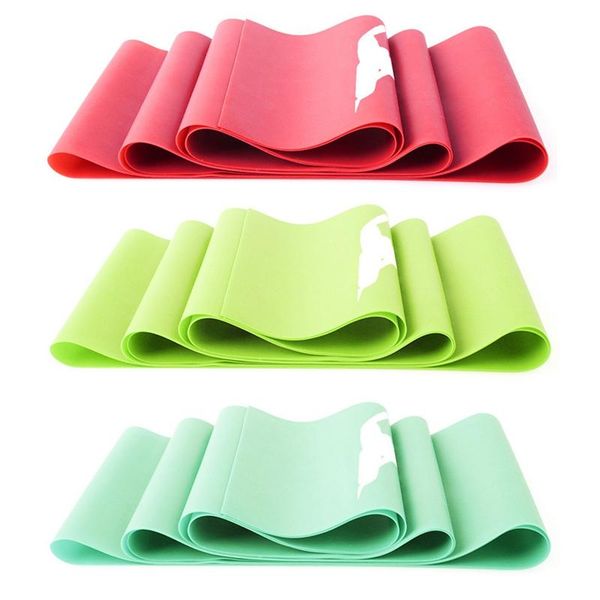 

povit latex tension band yoga stretching fitness resistance yoga supplies elastic band tension sheet indoor female