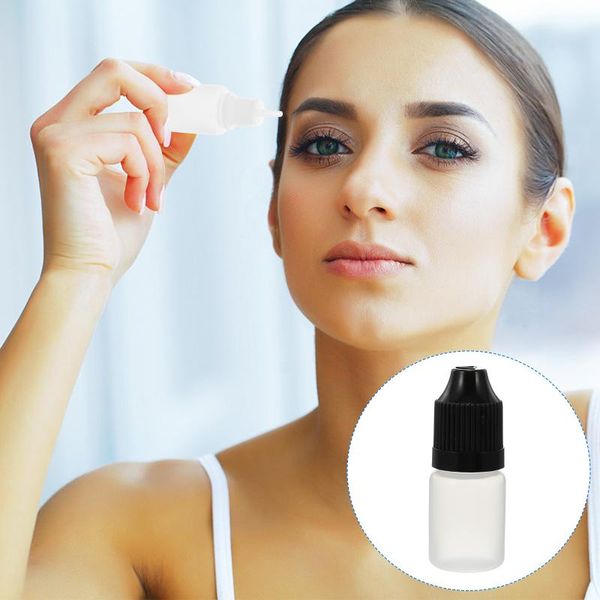 

storage bottles & jars 20pcs 5ml eye liquid empty dropper plastic squeezable