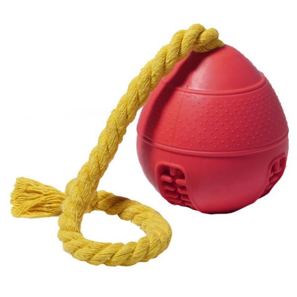 

dog toys & chews indoor outdoor super jolly ball training toy tooth cleaning pet supplies interactive play chewing with rope feeder