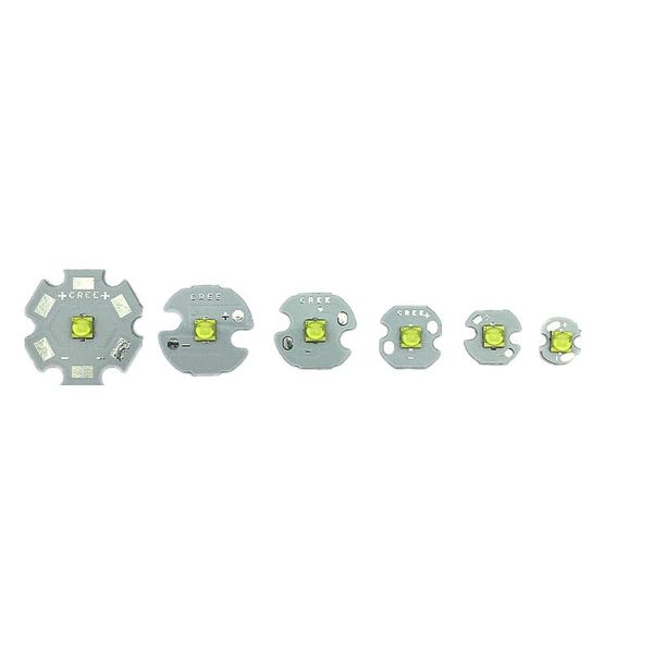 

light beads 10 pcs cree xte xt-e led1- 5w led cool white 6000-6500k high power chip with 20/16/14/12/10/8mm pcb