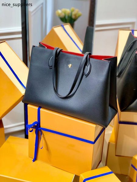 

totes wallets new fashion bag m57345 lockme shopper hand with turn lock supple calf leather shoulder ladies casual shopping m57346