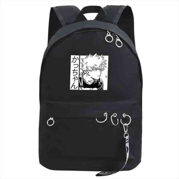 

boku no hero academia backpack girls anime school bags japan style brand schoolbag harajuku bookbag for women backpacks femme