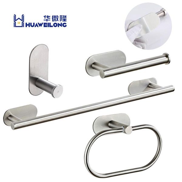 

towel racks bathroom hardware set brushed robe hook rail bar rack shelf tissue paper holder accessories