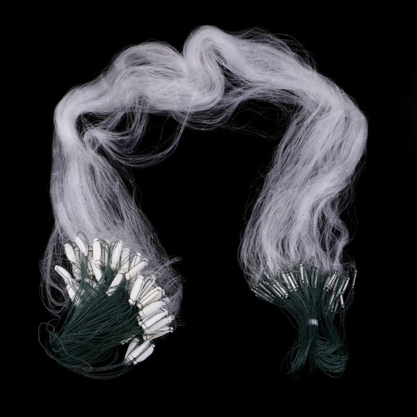 

monofilament gill fishing net with float trap nylon gill net 25m tools