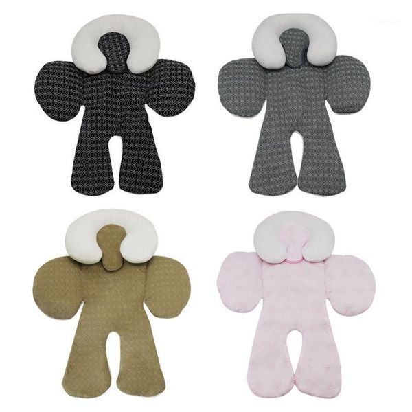 

baby stroller cushion infant pram seat cover mat neck protection head support1