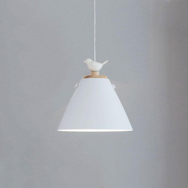 

pendant lamps nordic iron pendent lights for living room bedroom bedside kitchen hanging modern led art decor resin bird light fixtures