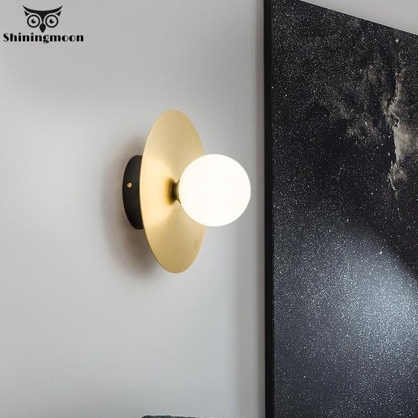 

wall lamp creative led gold modern loft decorative lights bedroom living room dining decoration indoor light