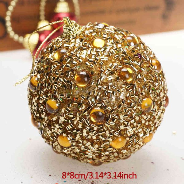

factory outlet christmas decoration tree decoration foam ball xmas trees hanging pearl round decor balls ornam r2l9