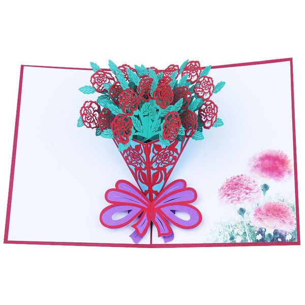 

greeting cards product's creative handmade kindergarten thanksgiving teacher's mother's day card birthday to give mom gift 3d