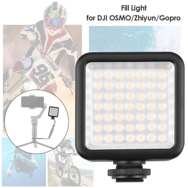 

camera led video light dimmable 6000k dslr on camera pgraphy studio light for professional pgraphy supplies