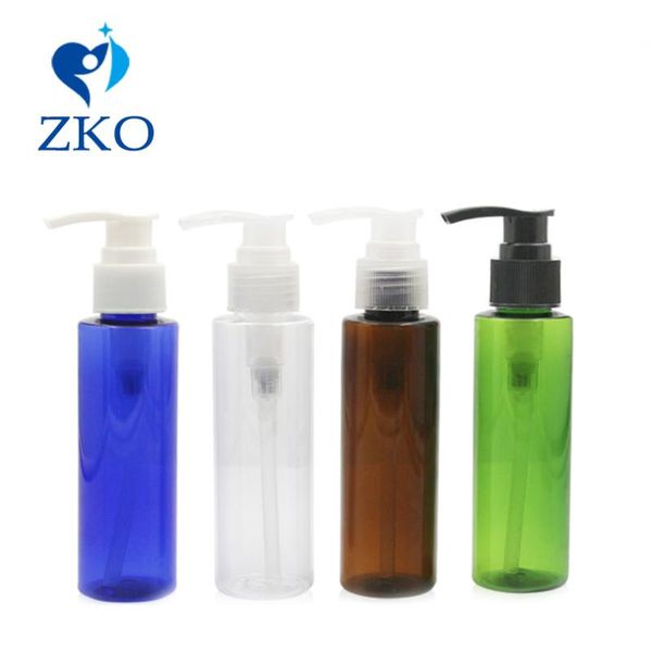 

5pcs 100ml colorful shampoo shower gel body wash bottles dispenser refillable bottle empty cosmetic container lotion pump bottle