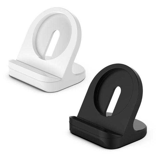 

portable durable silicone wireless charger phone stand base dock suitable for magnetic charging deskholder bracket