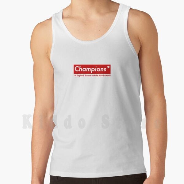 

men' tank vest sleeveless soccer salah klopp, White;black