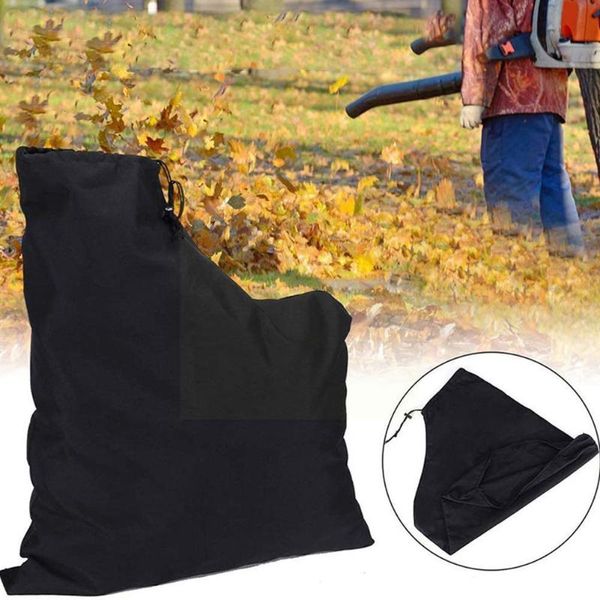

storage bags leaf blower bag zippered type oxford cloth shredder cleaner lawn collection outdoor replacement garden tool b9g7