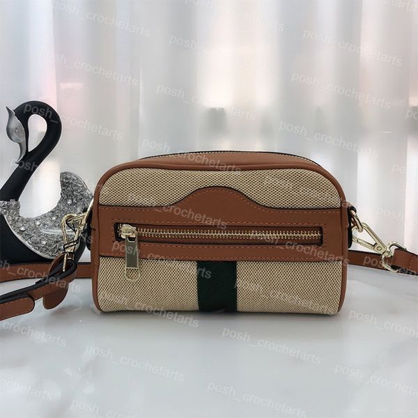 

camera crossbody bag genuine leather trim cross body with canvas